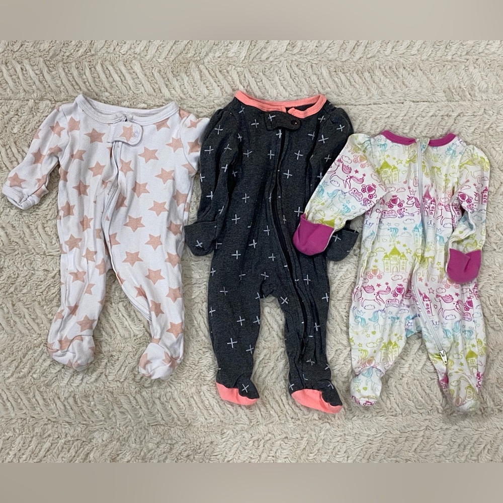 Cozy Baby Girl One Piece Set